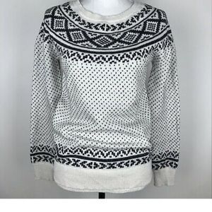 NWT Fair Isle Shimmer Sweater